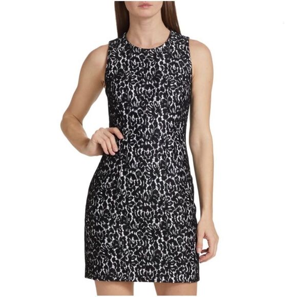 MICHAEL KORS COLLECTION Lace Sheath Minidress size 6 - Picture 2 of 12